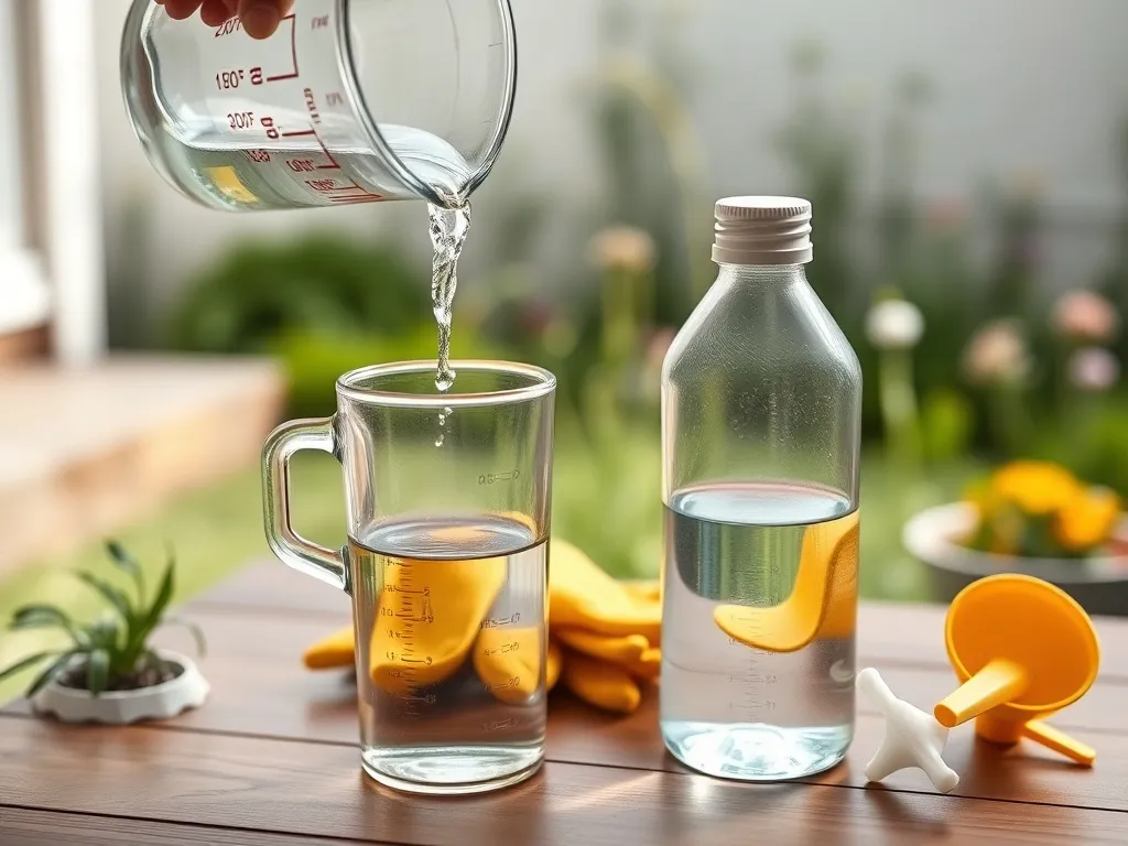 Ile Roundupu na 1l wody? Poradnik dawkowania