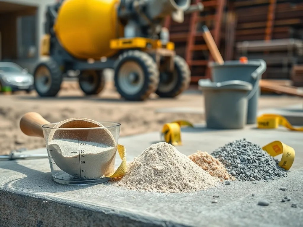 Ile cementu na m3 betonu b20? Proporcje i obliczenia