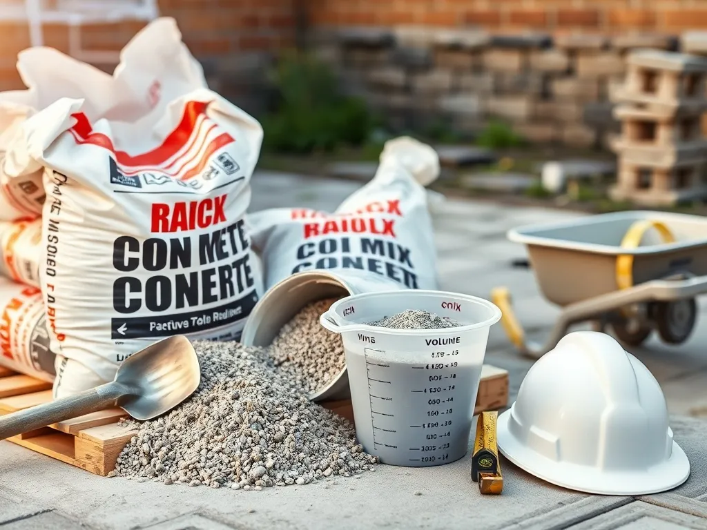 Ile worków gotowego betonu na m3 kalkulator — oblicz potrzebne worki