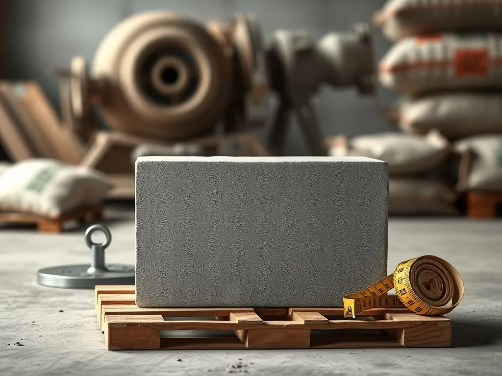 Ile waży kubik betonu?