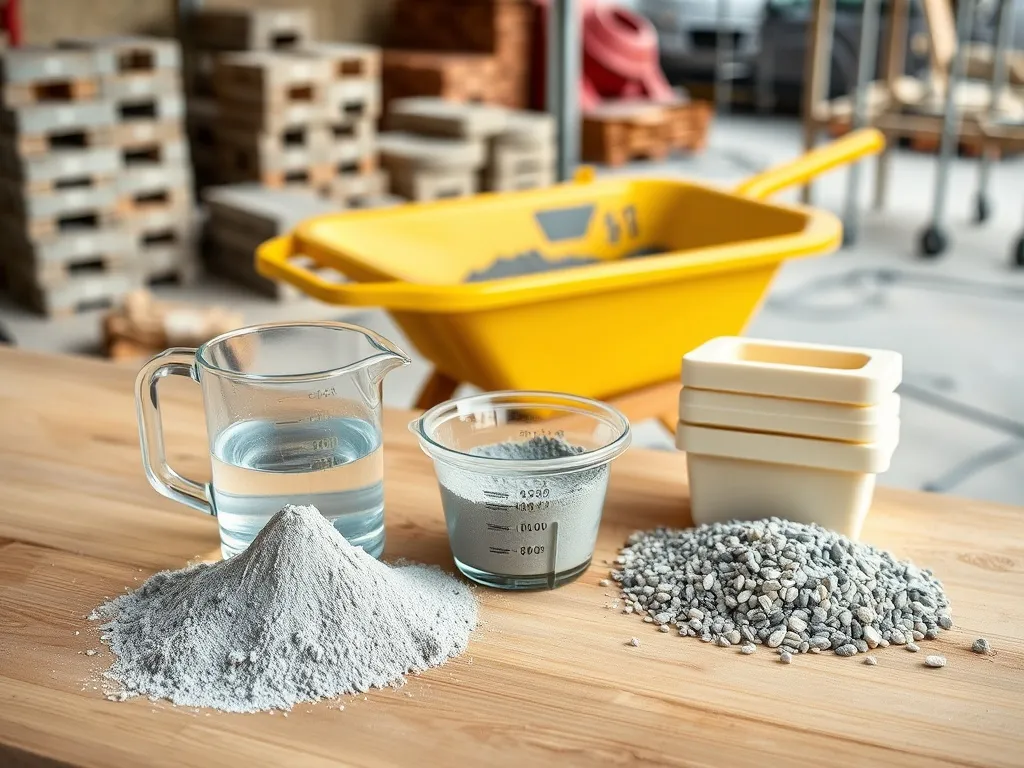 Ile cementu na kubik betonu? Proporcje i praktyczne porady