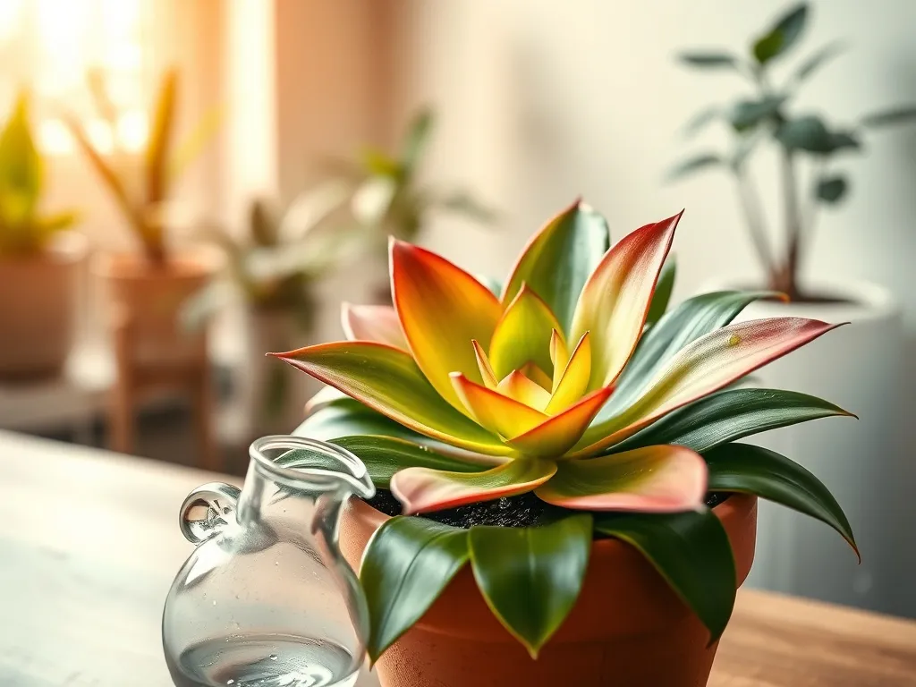 Kwiat bromelia co ile podlewać? Poradnik podlewania