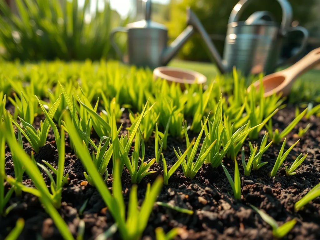 Ile trawy na m2 wysiać, by mieć gęsty trawnik?