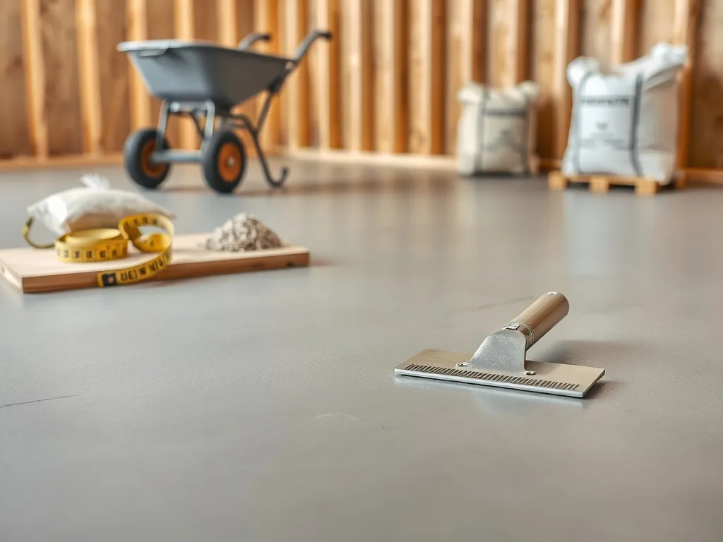 Wylewka betonowa ile na m2? Koszt i zużycie materiału