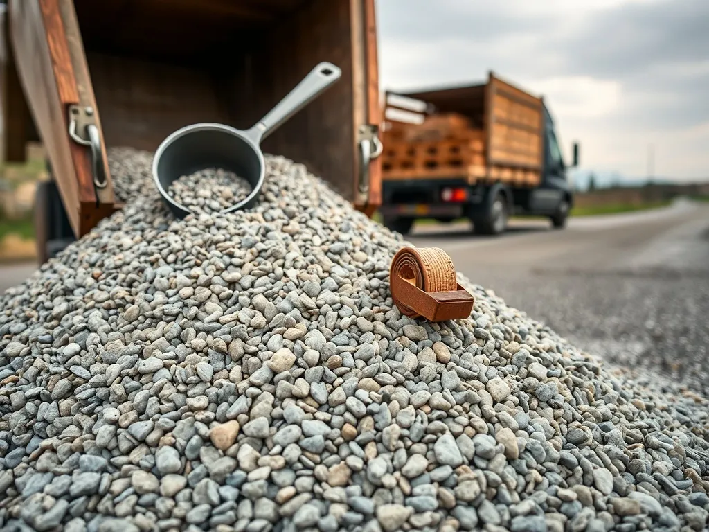 Ile kosztuje tona żwiru? Cena, transport, dostawa