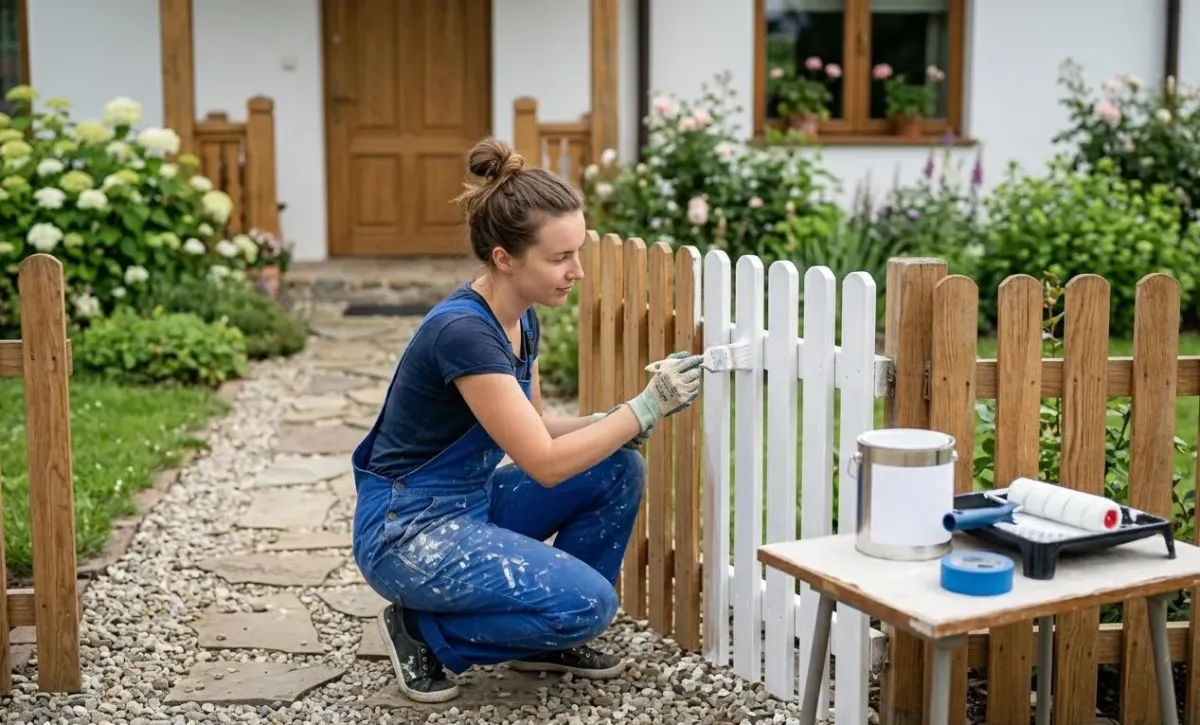 Odświeżanie balustrad, mebli i ogrodzeń – praktyczne sposoby na trwały efekt