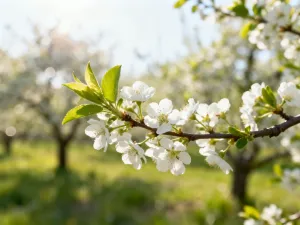 Zbliżenie na delikatny, różowy kwiat piwonii z widocznymi kroplami rosy na płatkach w słonecznym ogrodzie.