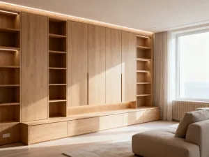 Ceramiczna miska z ciemną ziemią kompostową i metalowa łopatka na drewnianym stole w ogrodzie.