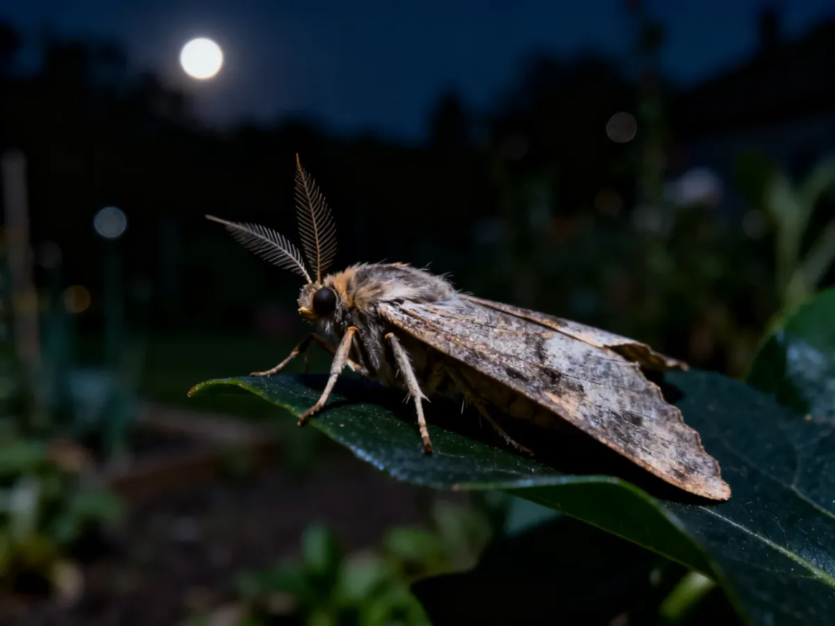 Nocne owady latające – charakterystyka, rodzaje i zwalczanie