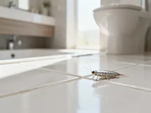 Słoik z domowymi ogórkami kiszonymi z koperkiem i czosnkiem na drewnianym stole w słonecznej kuchni.